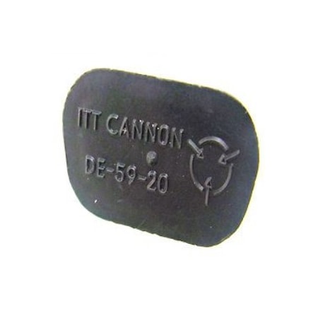 Itt Cannon DSUB DUSTCAP DE SKT BLK DE5920